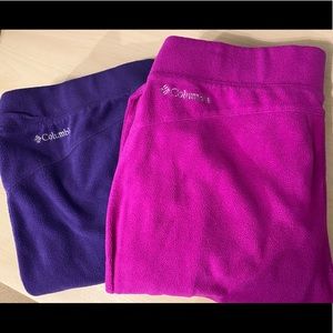 Set of 2 COLUMBIA Girls Fleece Pants